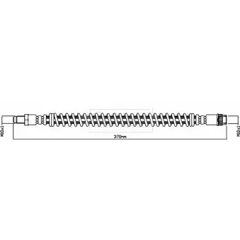 Flexible de frein BORG & BECK BBH8435