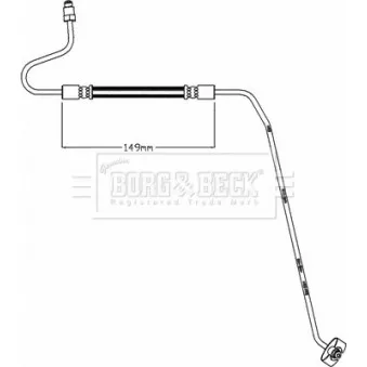 Flexible de frein BORG & BECK BBH8445