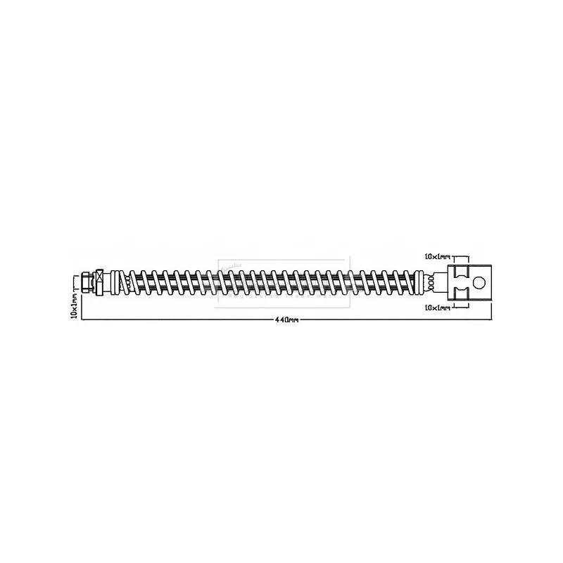 Flexible de frein BORG & BECK BBH8457