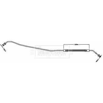 Flexible de frein BORG & BECK BBH8477