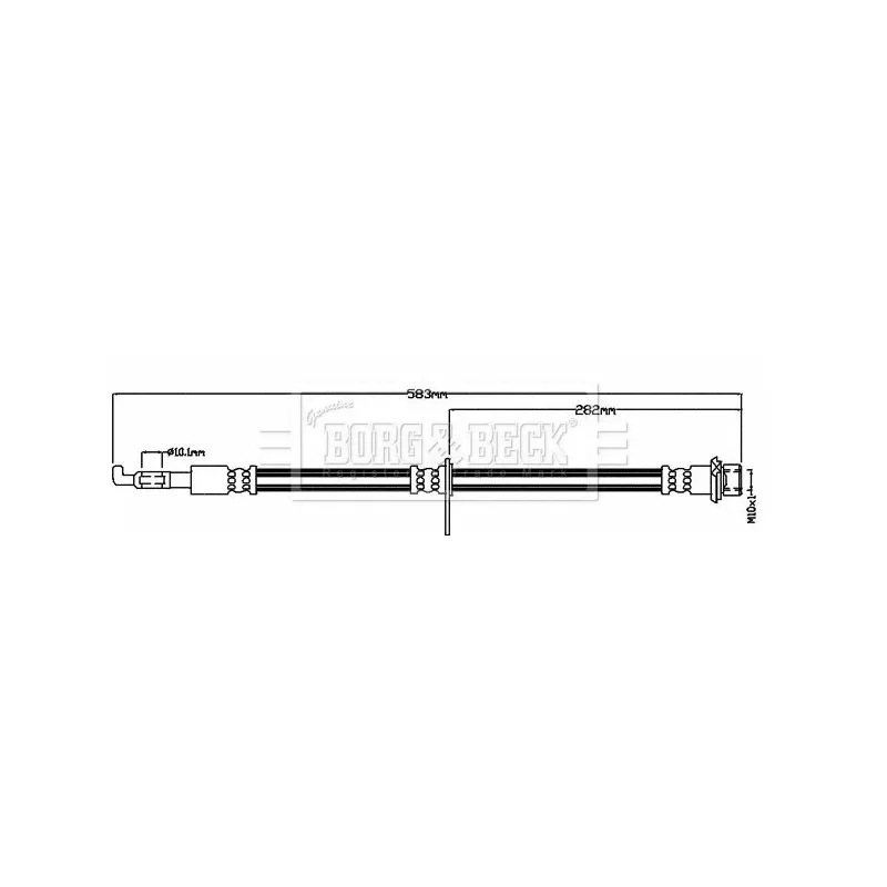 Flexible de frein BORG & BECK BBH8484