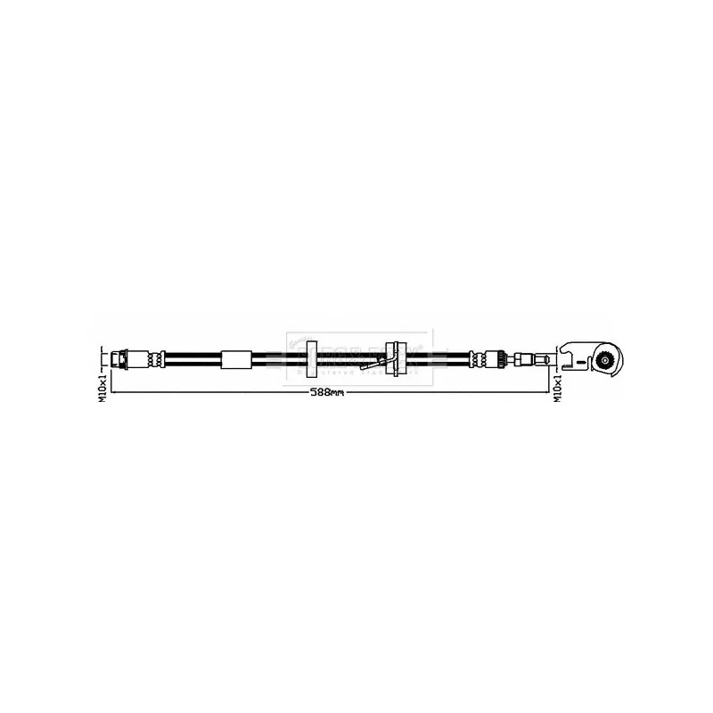 Flexible de frein BORG & BECK BBH8506