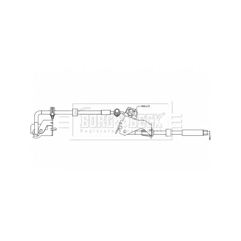 Flexible de frein BORG & BECK BBH8533
