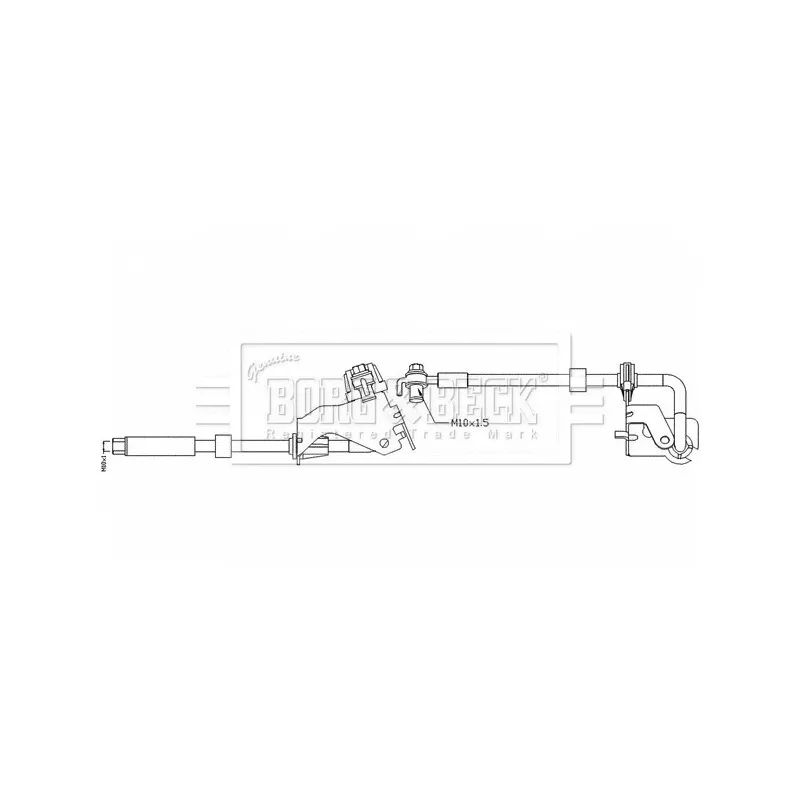 Flexible de frein BORG & BECK BBH8534