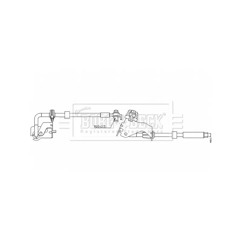 Flexible de frein BORG & BECK BBH8535