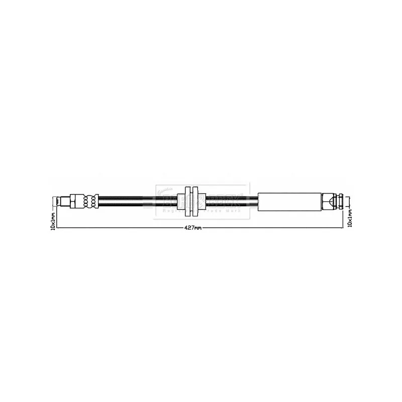 Flexible de frein BORG & BECK BBH8537