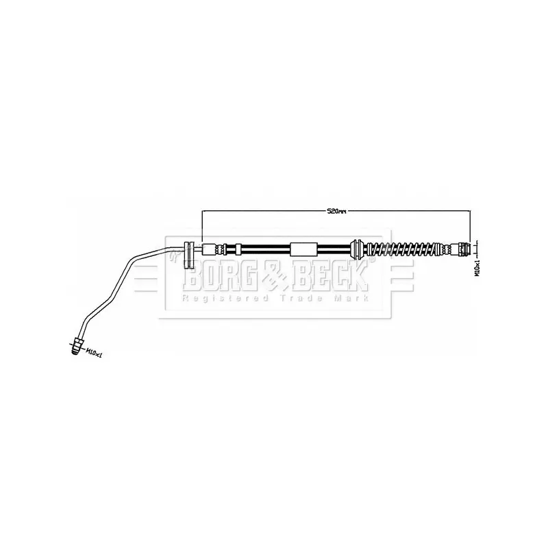 Flexible de frein BORG & BECK BBH8559