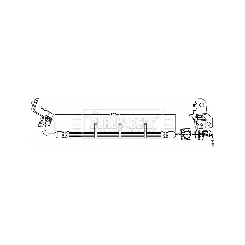 Flexible de frein BORG & BECK BBH8565