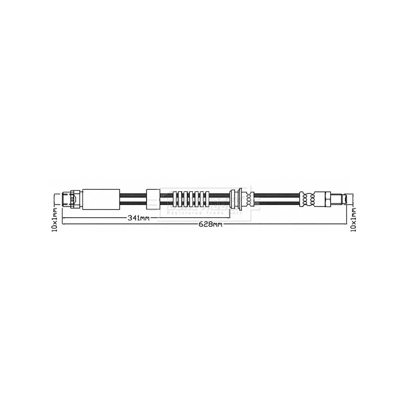 Flexible de frein BORG & BECK BBH8567