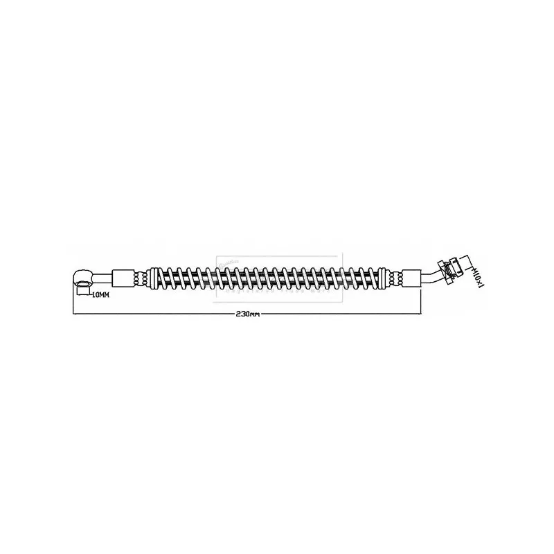 Flexible de frein BORG & BECK BBH8586