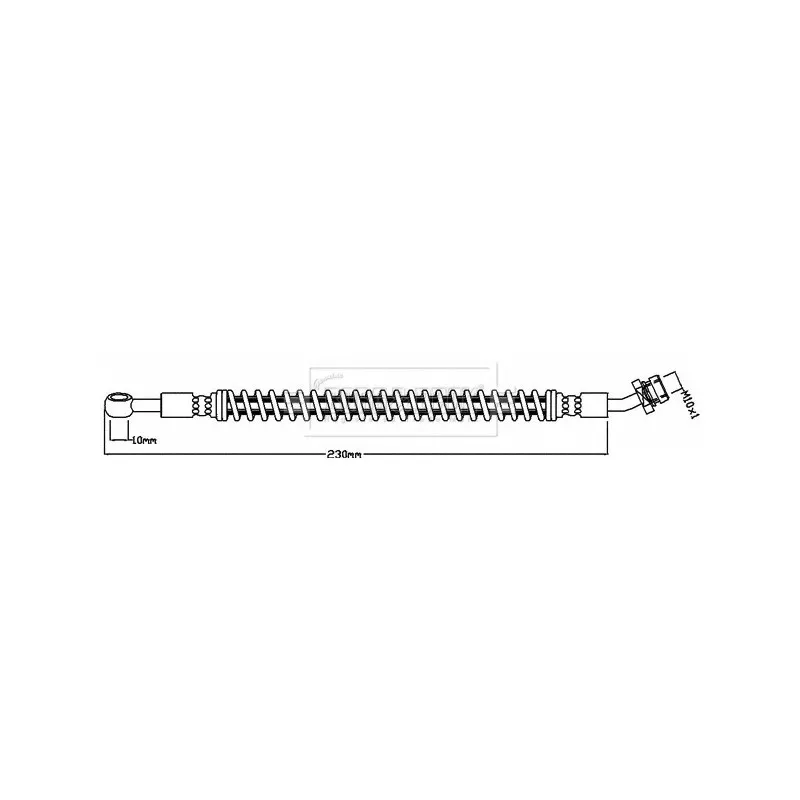 Flexible de frein BORG & BECK BBH8587