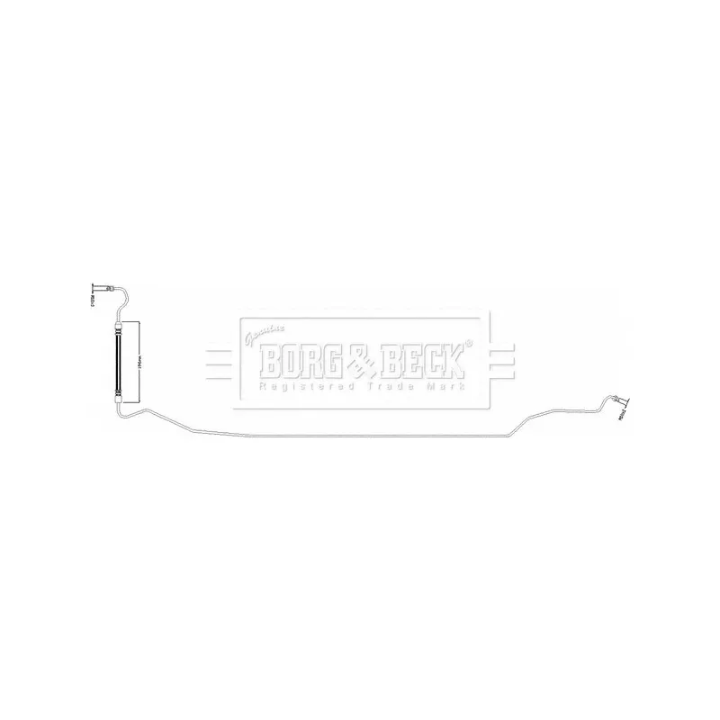 Flexible de frein BORG & BECK BBH8589