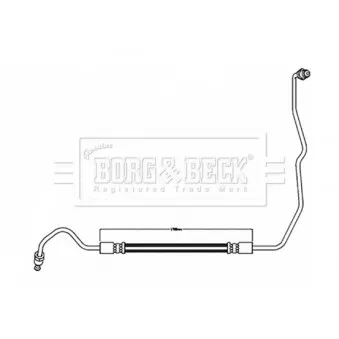 Flexible de frein BORG & BECK BBH8597