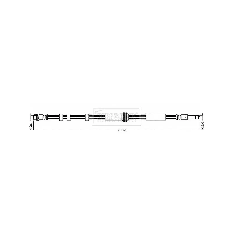 Flexible de frein BORG & BECK BBH8610