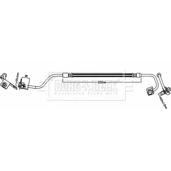 Flexible de frein BORG & BECK BBH8629