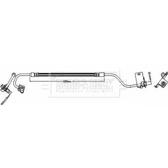 Flexible de frein BORG & BECK BBH8630