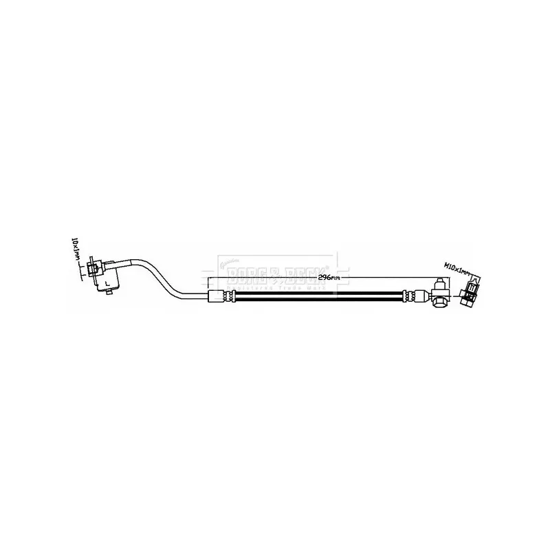 Flexible de frein BORG & BECK BBH8631