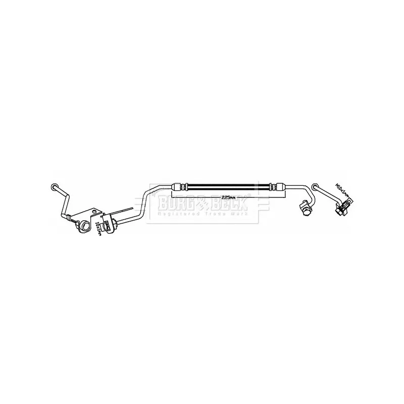 Flexible de frein BORG & BECK BBH8633