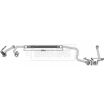 Flexible de frein BORG & BECK BBH8634