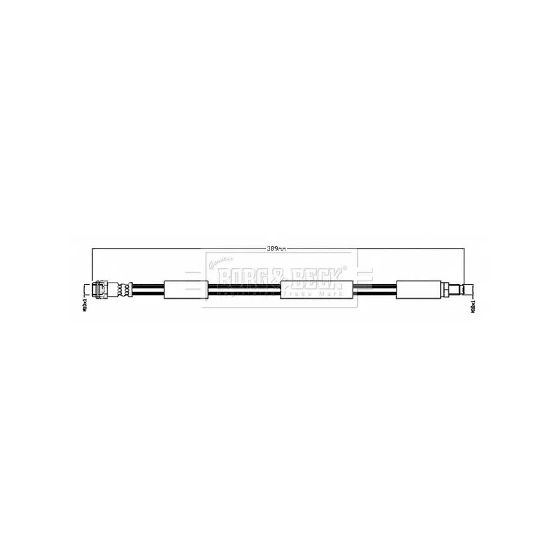 Flexible de frein BORG & BECK BBH8682