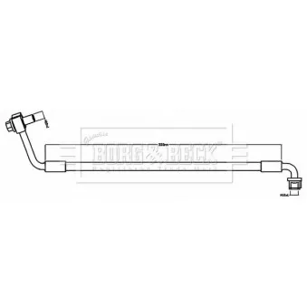 Flexible de frein BORG & BECK BBH8693