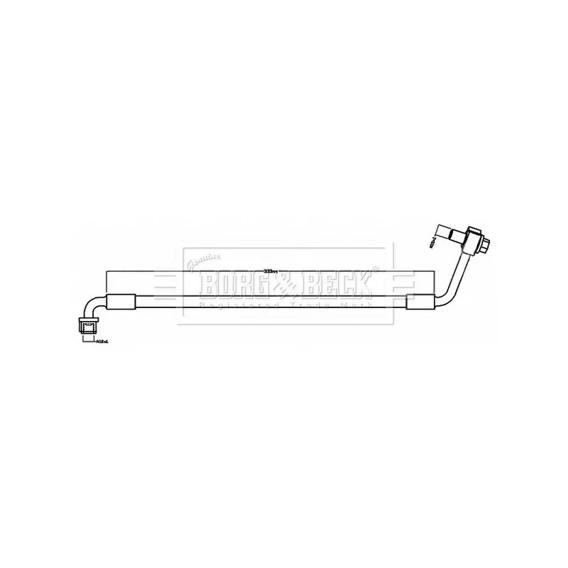 Flexible de frein BORG & BECK BBH8694