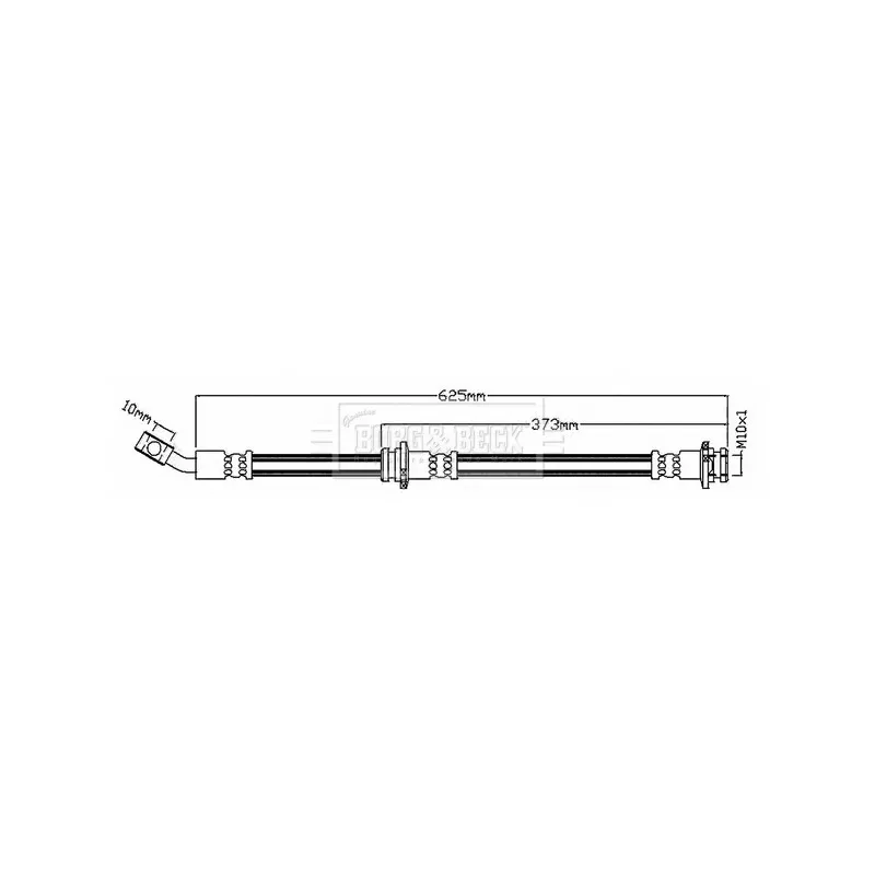 Flexible de frein BORG & BECK BBH8728