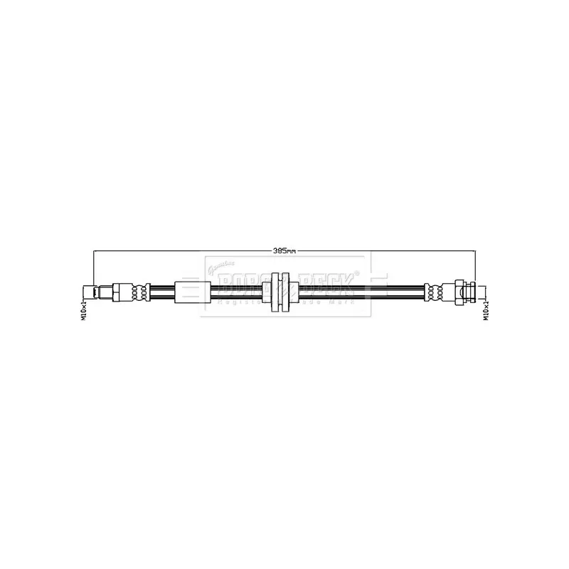 Flexible de frein BORG & BECK BBH8745