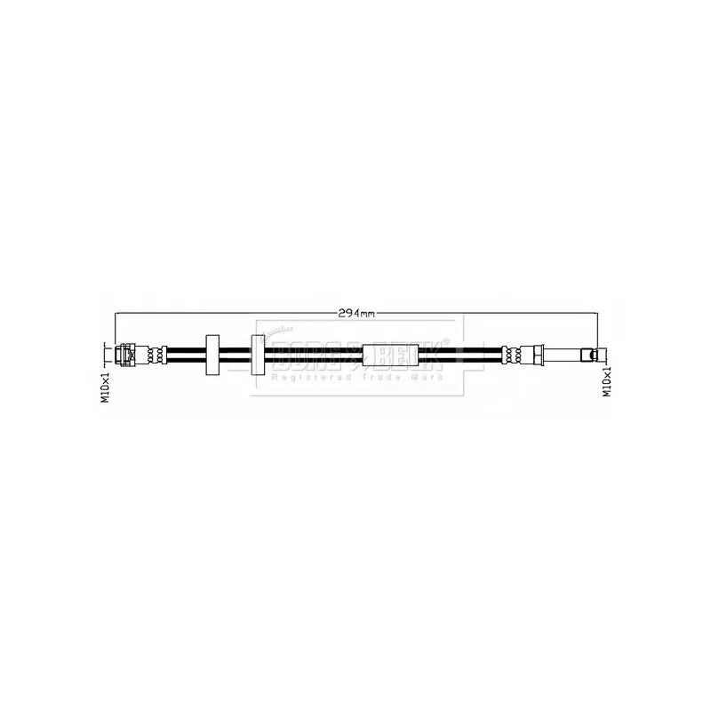 Flexible de frein BORG & BECK BBH8759