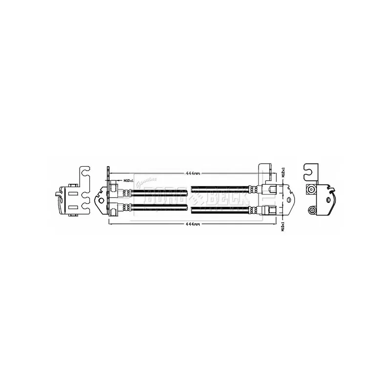 Flexible de frein BORG & BECK BBH8763