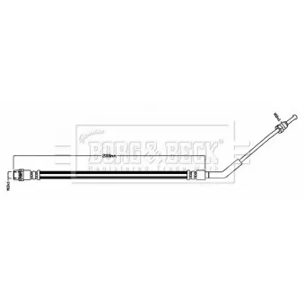 Flexible de frein BORG & BECK BBH8764