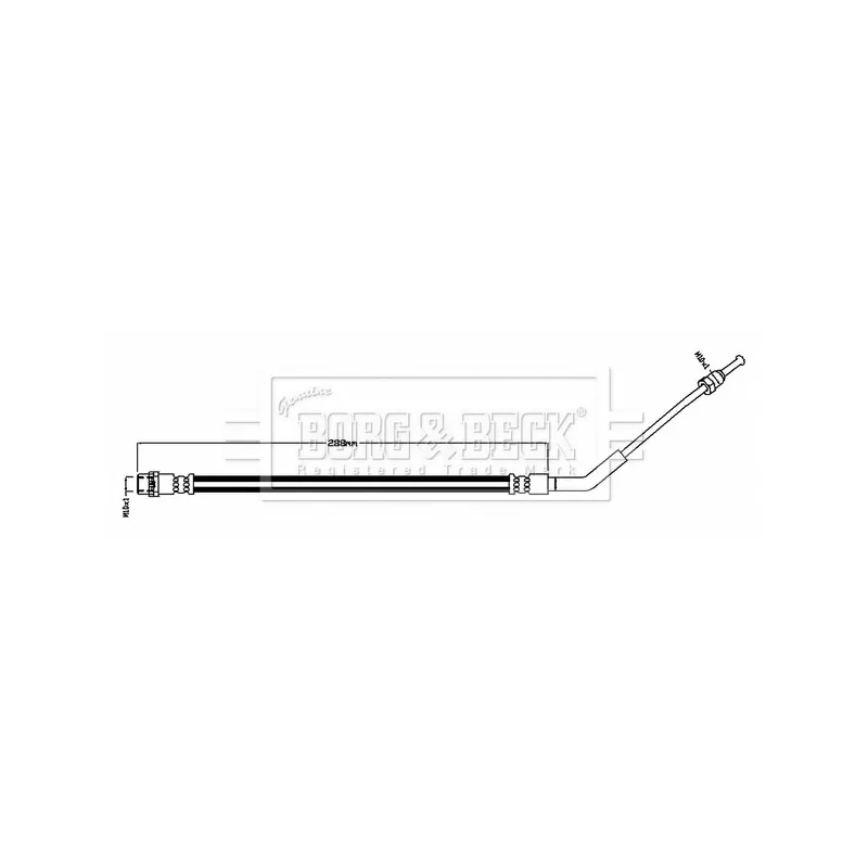 Flexible de frein BORG & BECK BBH8764