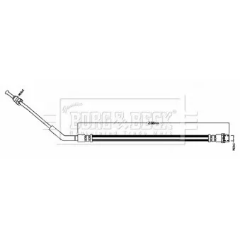 Flexible de frein BORG & BECK BBH8765