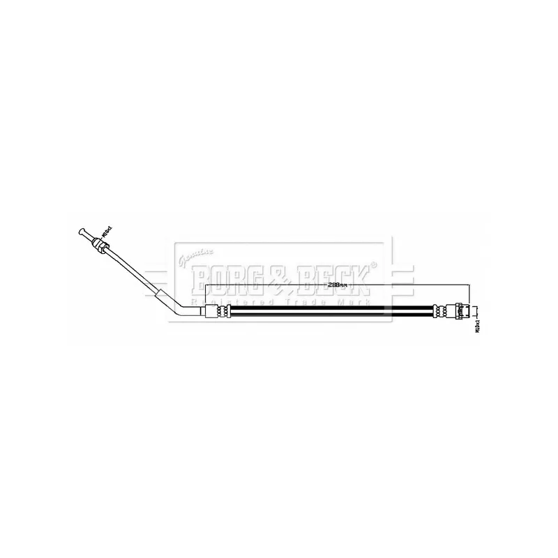 Flexible de frein BORG & BECK BBH8765