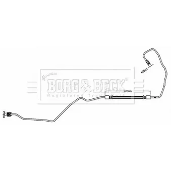 Flexible de frein BORG & BECK