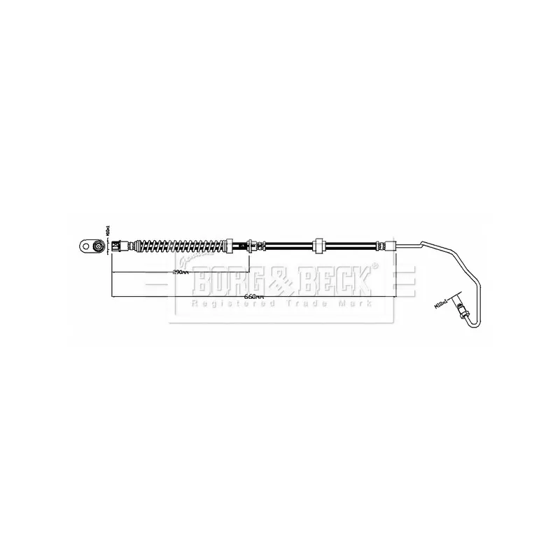 Flexible de frein BORG & BECK BBH8803