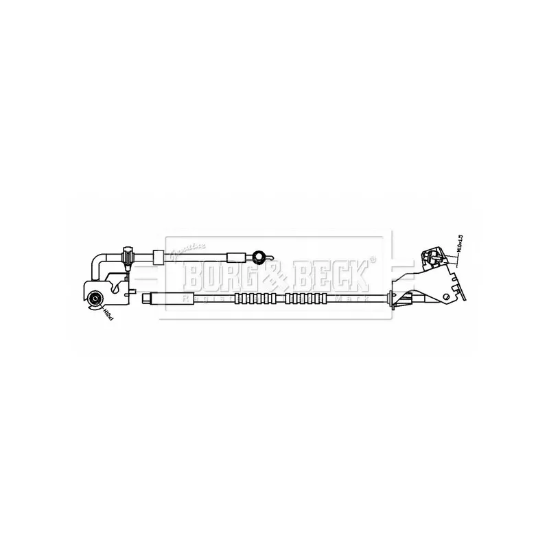 Flexible de frein BORG & BECK BBH8849