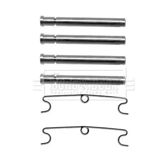 Kit d'accessoires, plaquette de frein à disque BORG & BECK BBK1218