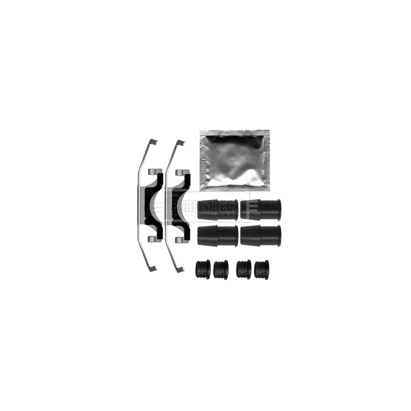 Kit d'accessoires, plaquette de frein à disque BORG & BECK BBK1523
