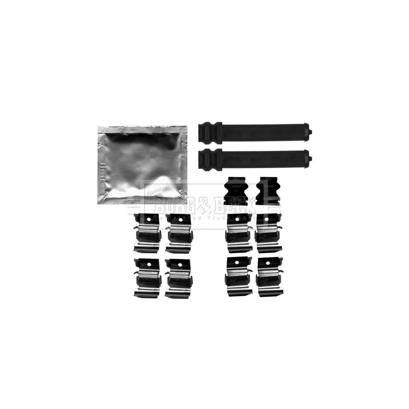 Kit d'accessoires, plaquette de frein à disque BORG & BECK BBK1532
