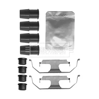 Kit d'accessoires, plaquette de frein à disque BORG & BECK BBK1593