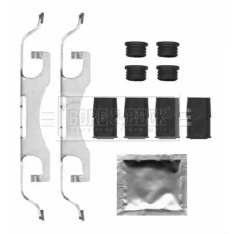 Kit d'accessoires, plaquette de frein à disque BORG & BECK