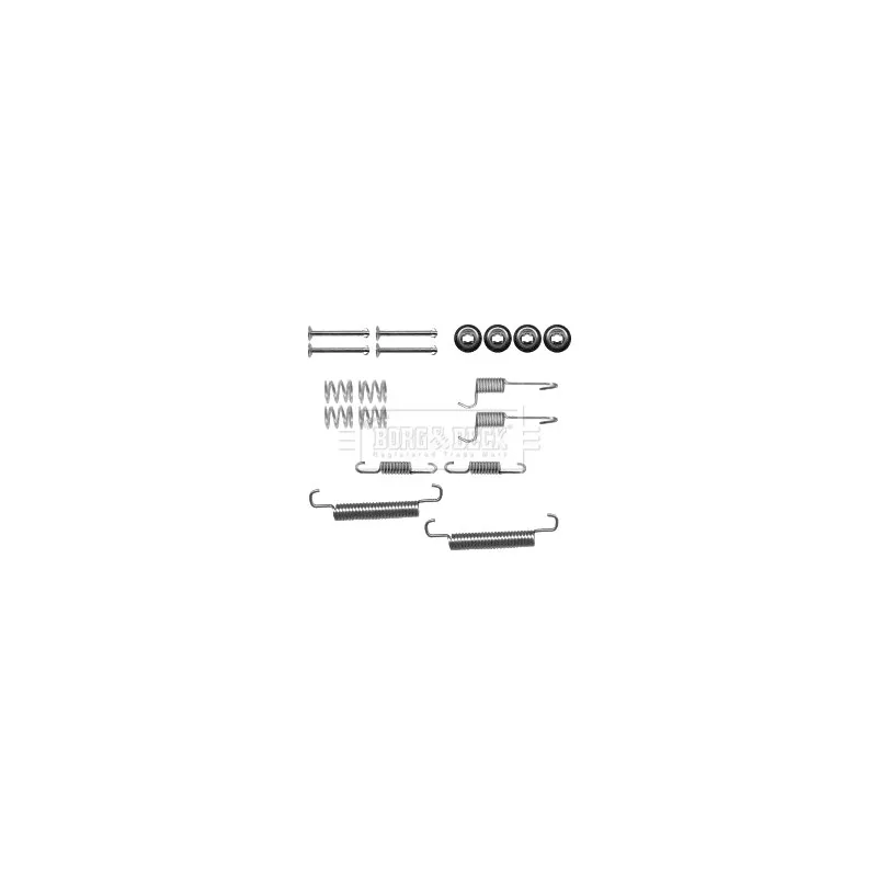 Kit d'accessoires, mâchoire de frein BORG & BECK BBK6228
