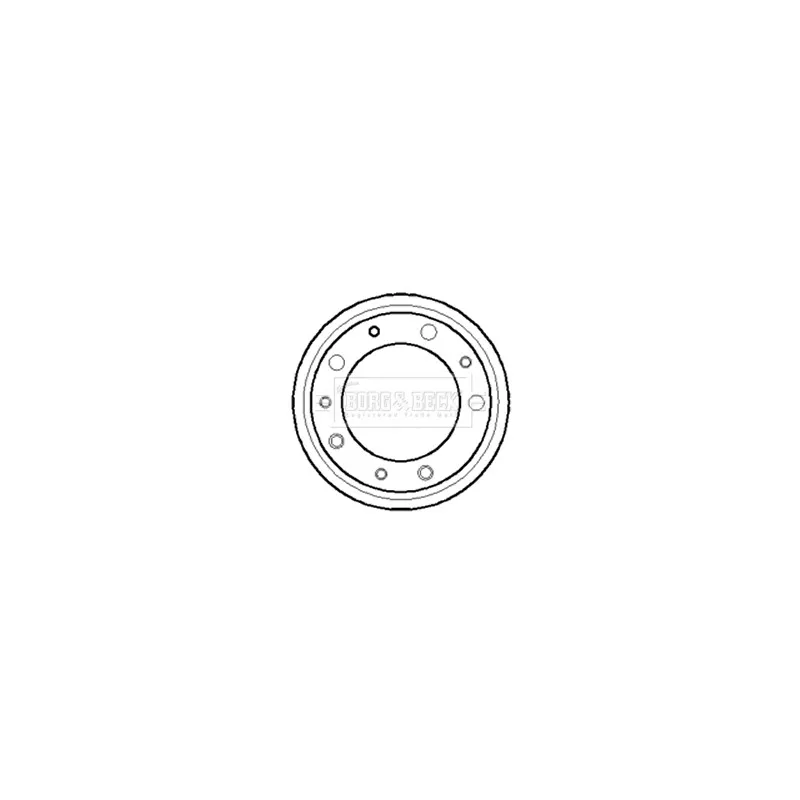 Tambour de frein BORG & BECK BBR7029