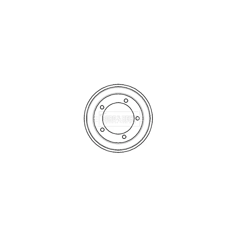 Tambour de frein BORG & BECK BBR7083