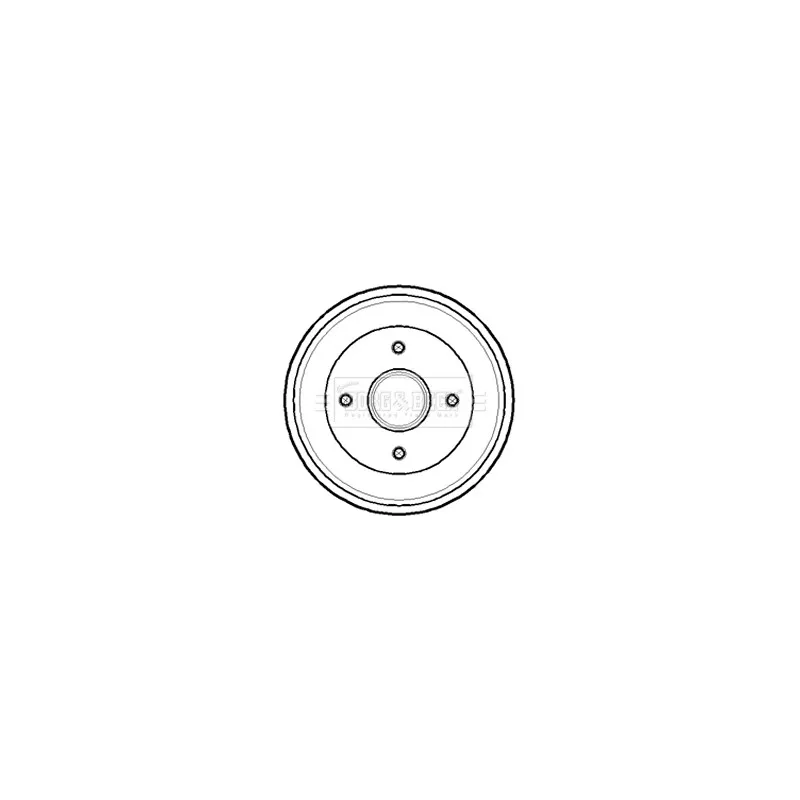 Tambour de frein BORG & BECK BBR7141