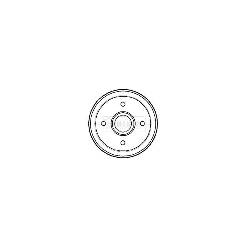 Tambour de frein BORG & BECK BBR7144