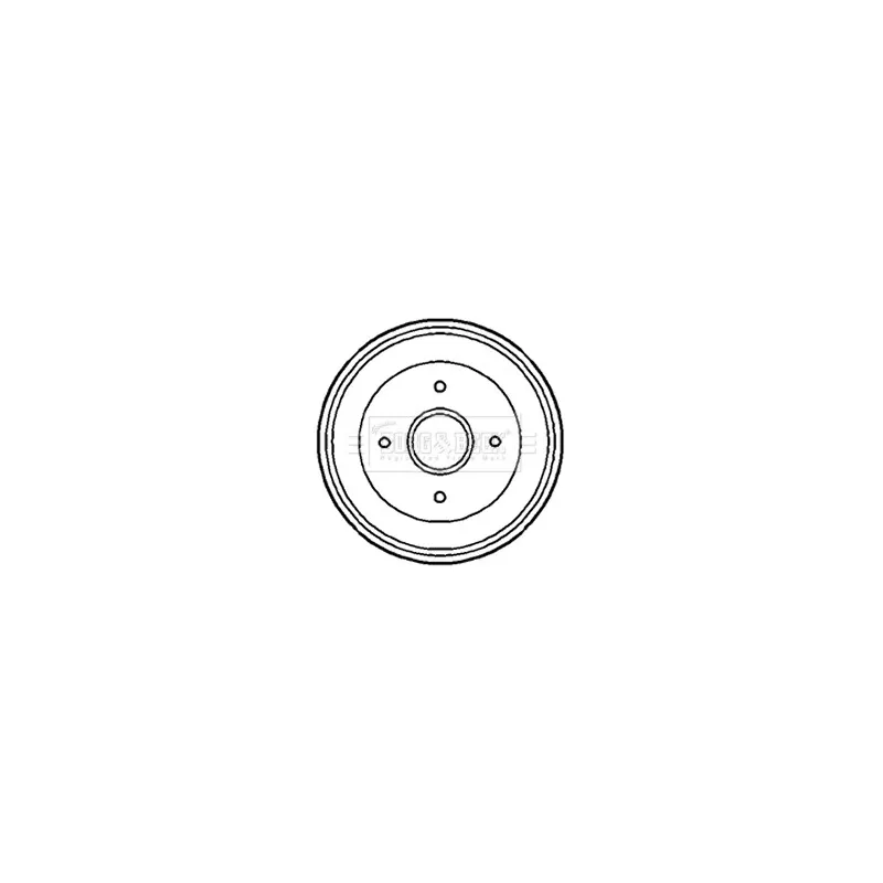 Tambour de frein BORG & BECK BBR7188