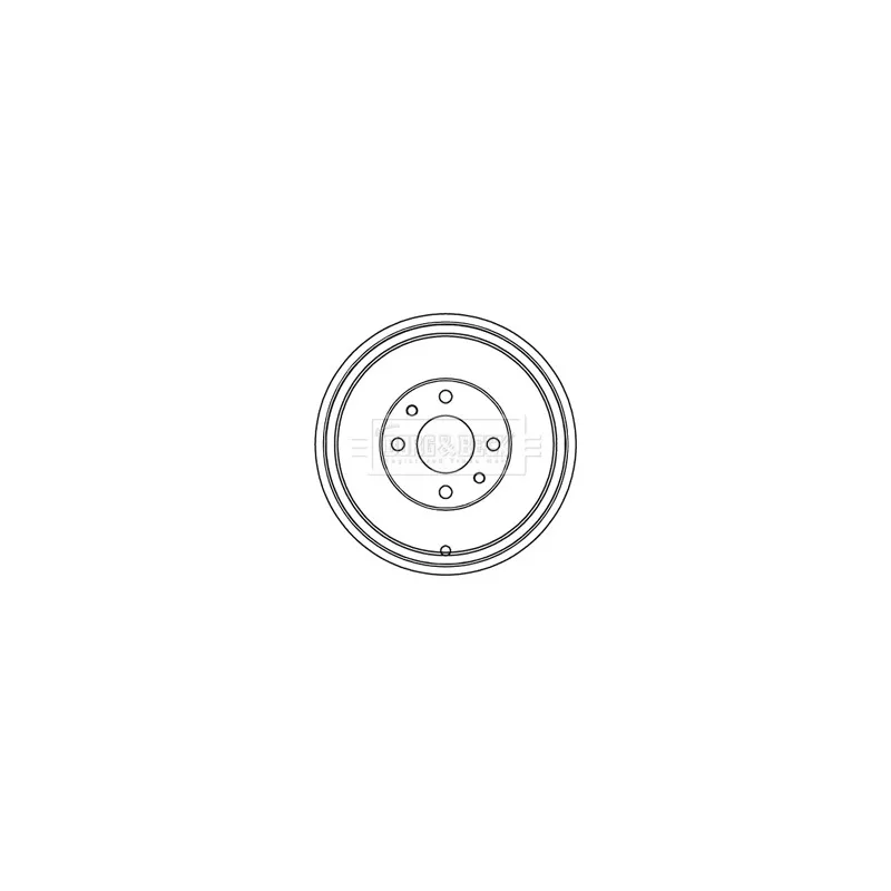 Tambour de frein BORG & BECK BBR7218