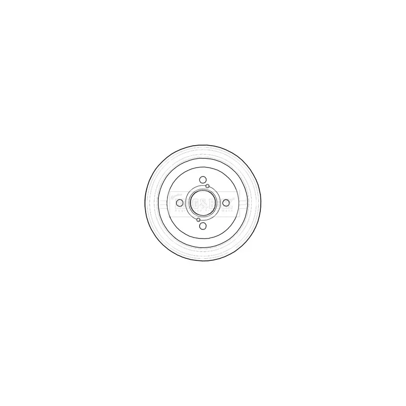 Tambour de frein BORG & BECK BBR7219